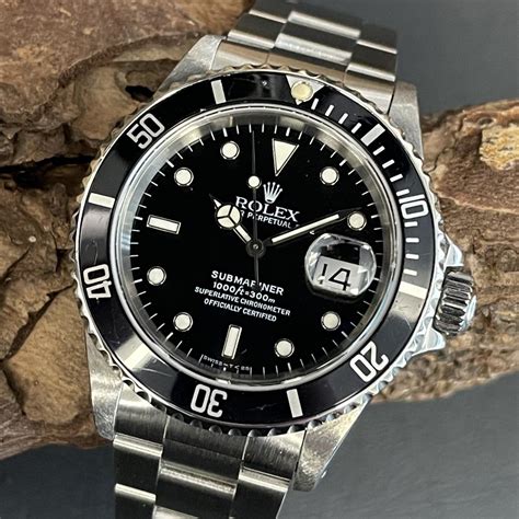 rolex submariner 16610 lug size|rolex submariner date 16610 price.